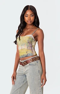 Edikted Picture Perfect Lace Bra Top