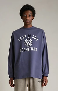Fear of God ESSENTIALS Marine University Long Sleeve T-Shirt