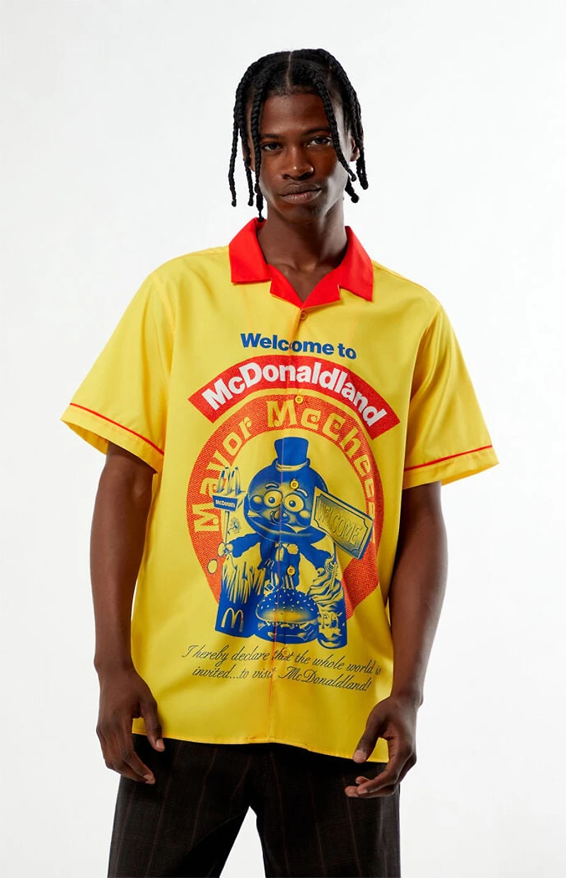 McDonaldland Mayor McCheese Camp Shirt