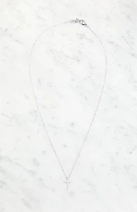 John Galt Mini Cross Necklace