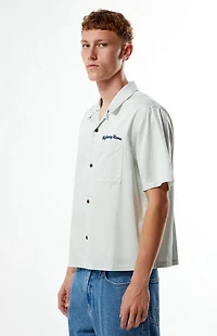 Pacsun Highway Haven Embroidered Camp Shirt
