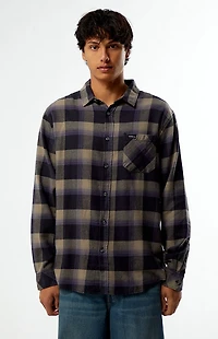 Quiksilver Penmar Check Long Sleeve Flannel T-Shirt