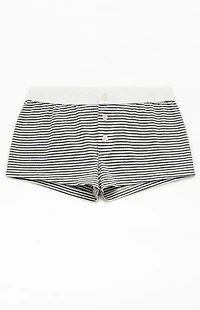 John Galt Striped Pajama Boyshorts