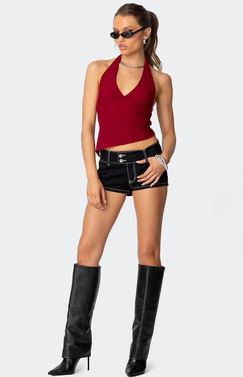 Edikted Yazi Star Micro Shorts