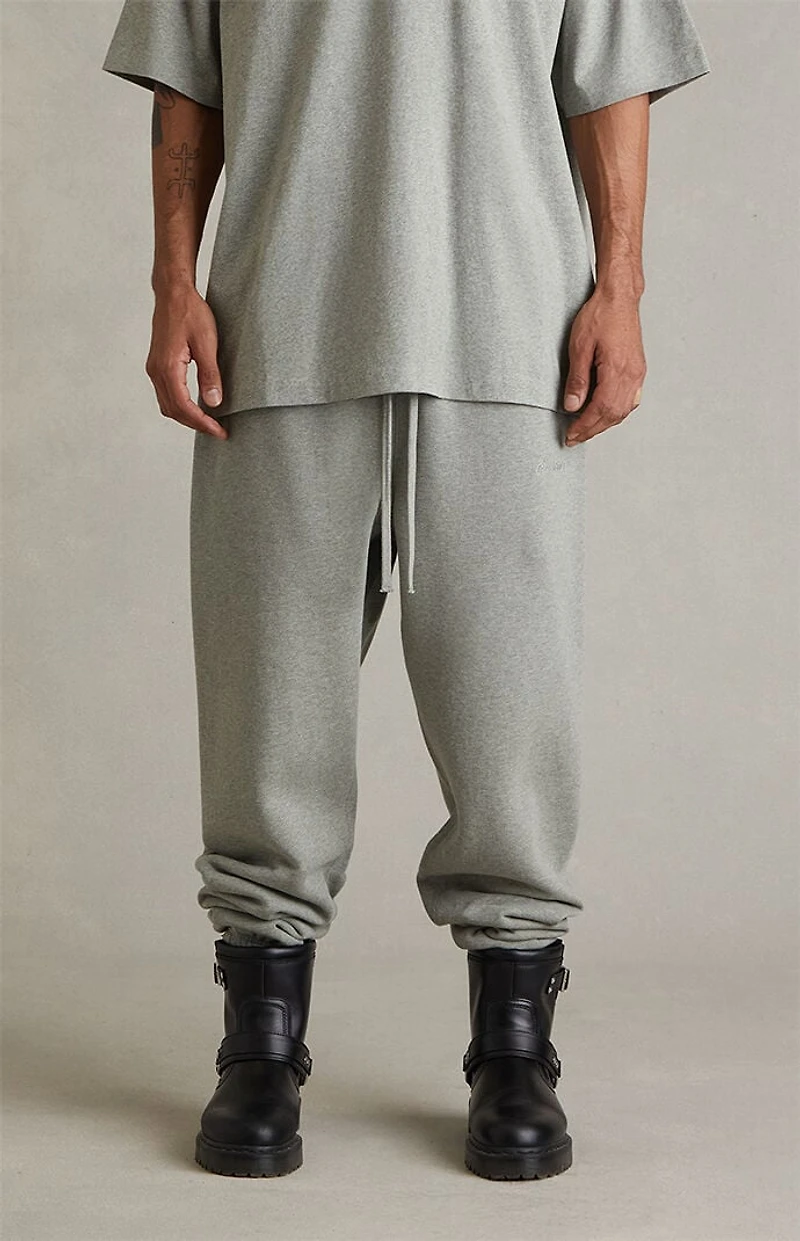 Fear of God ESSENTIALS Concrete Heather Signature Classic Sweatpants