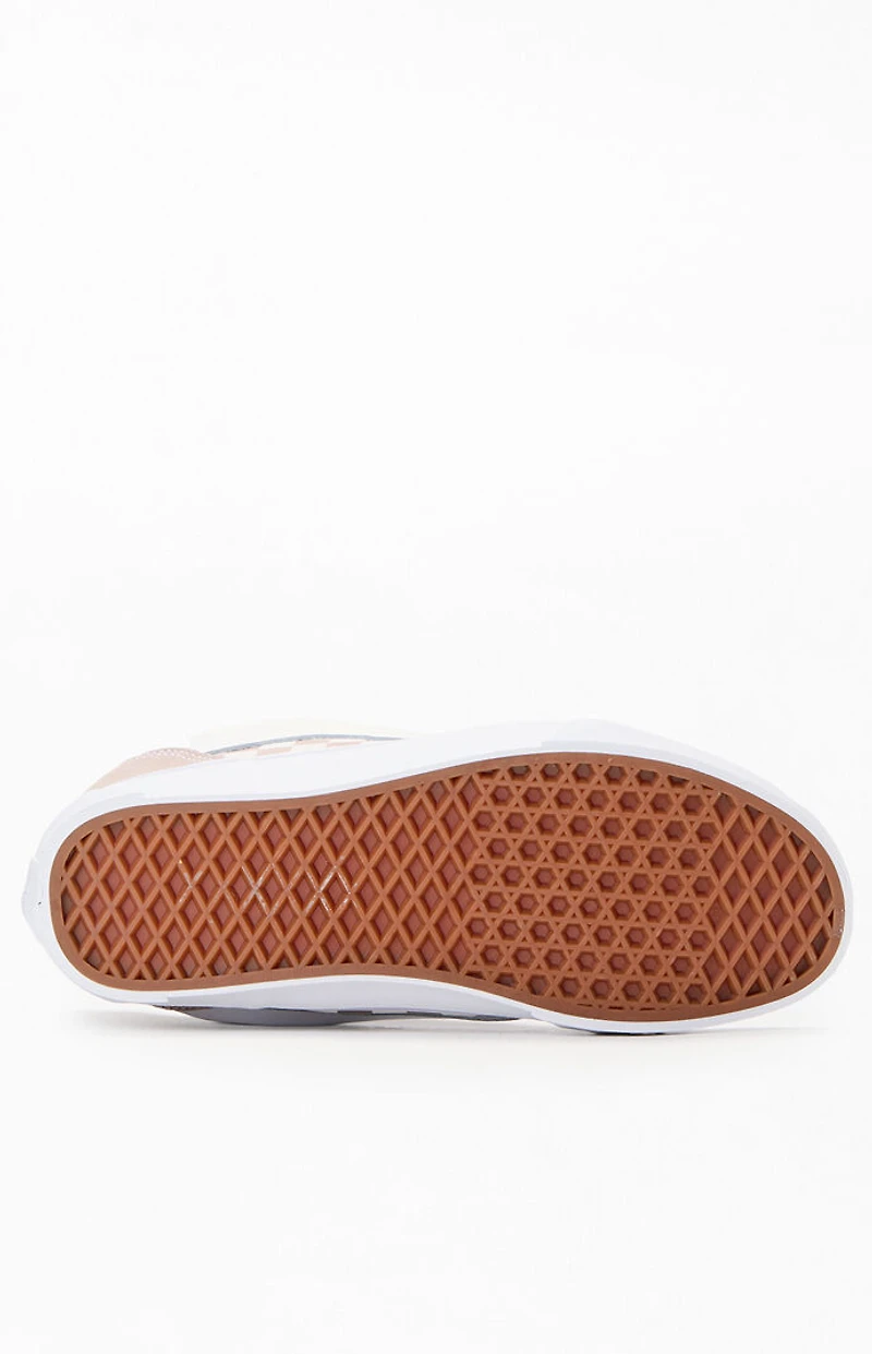 Vans Gray Checkerboard Knu Skool Sneakers