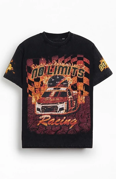 Pacsun No Limits Racing Oversized T-Shirt