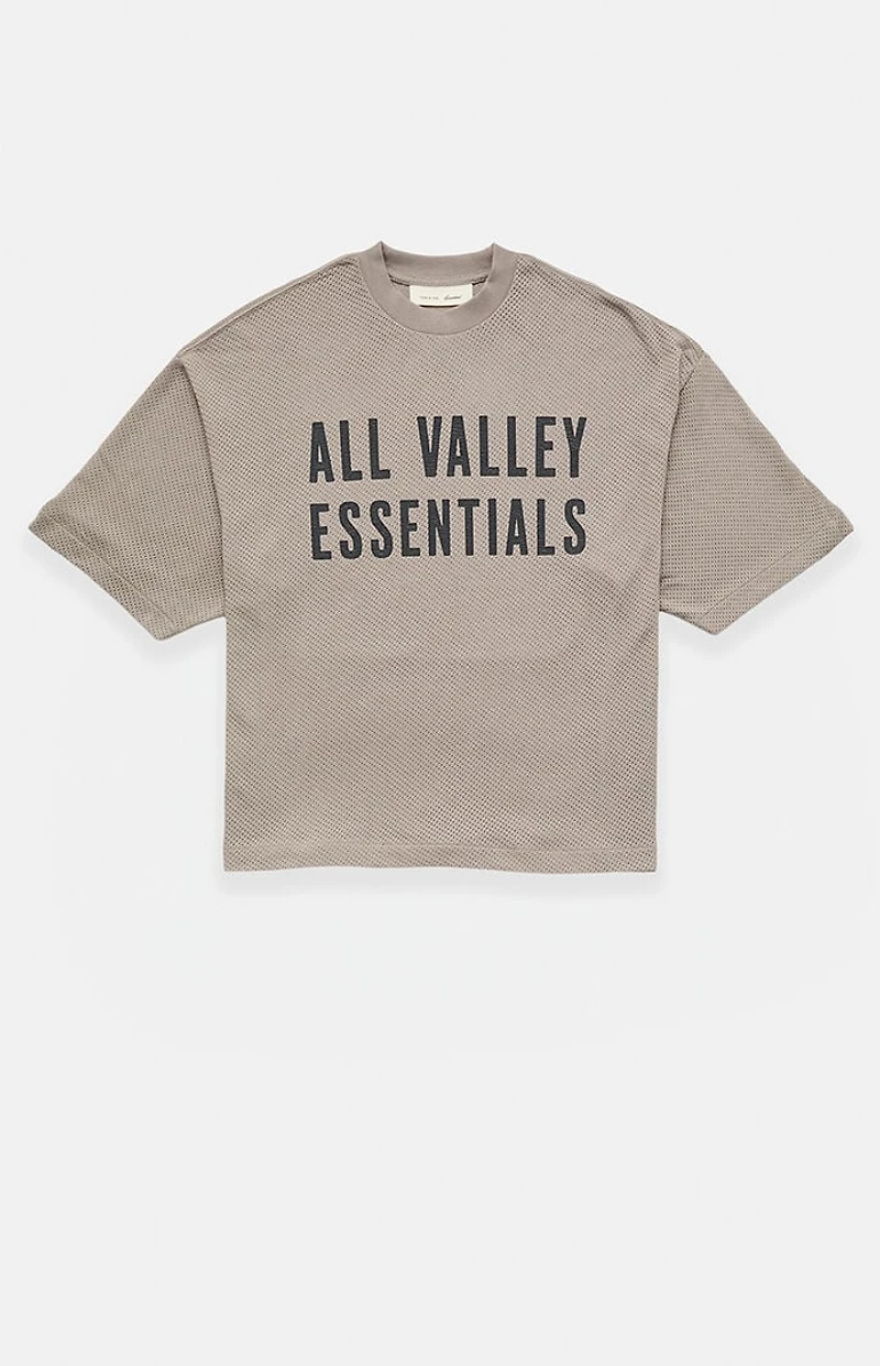 Fear of God ESSENTIALS Women's Seal Mesh Merch T-Shirt
