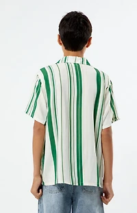 Pacsun Kids Striped Camp Shirt