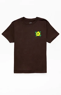 Santa Cruz Kids Screaming Hibiscus Dot T-Shirt