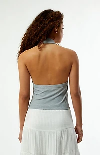 Your Favorite Weekend Ribbed Halter Top