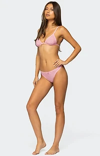 Edikted Darcie Sheer Lace Thong