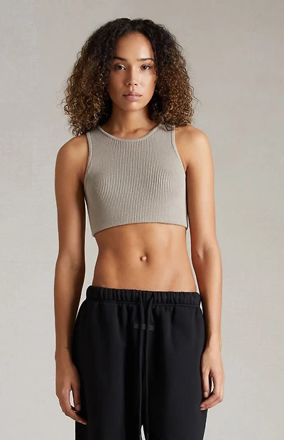 Fear of God ESSENTIALS Women's Core Heather Sport Tank Top