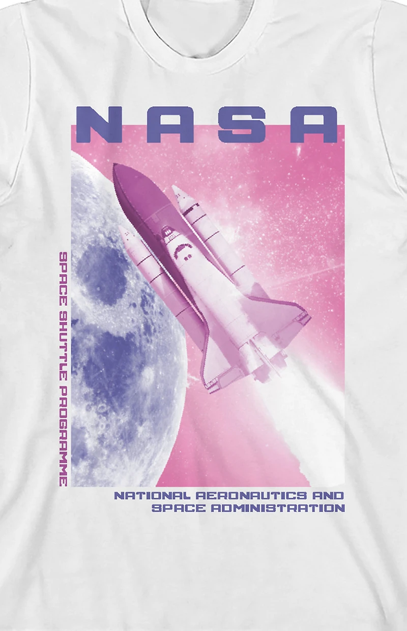 Kids NASA Pink Sky T-Shirt