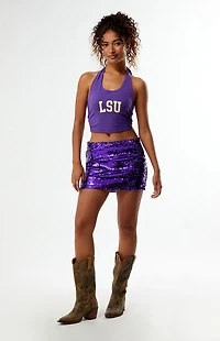 HYPE & VICE LSU Tigers Tailgate Halter Top