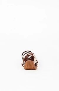 Puma Women's Speedcat Cow Print Ballet Flats