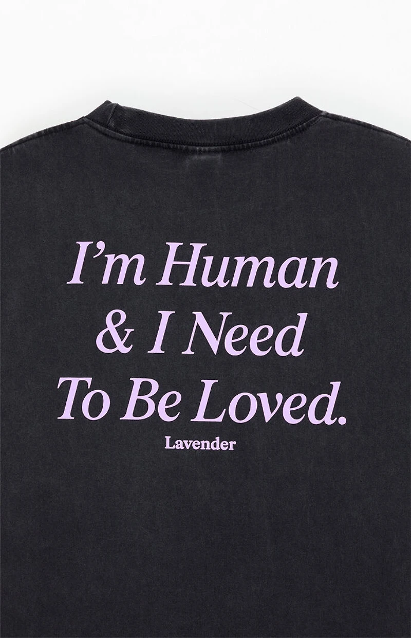 LAVENDER I'm Human T-Shirt