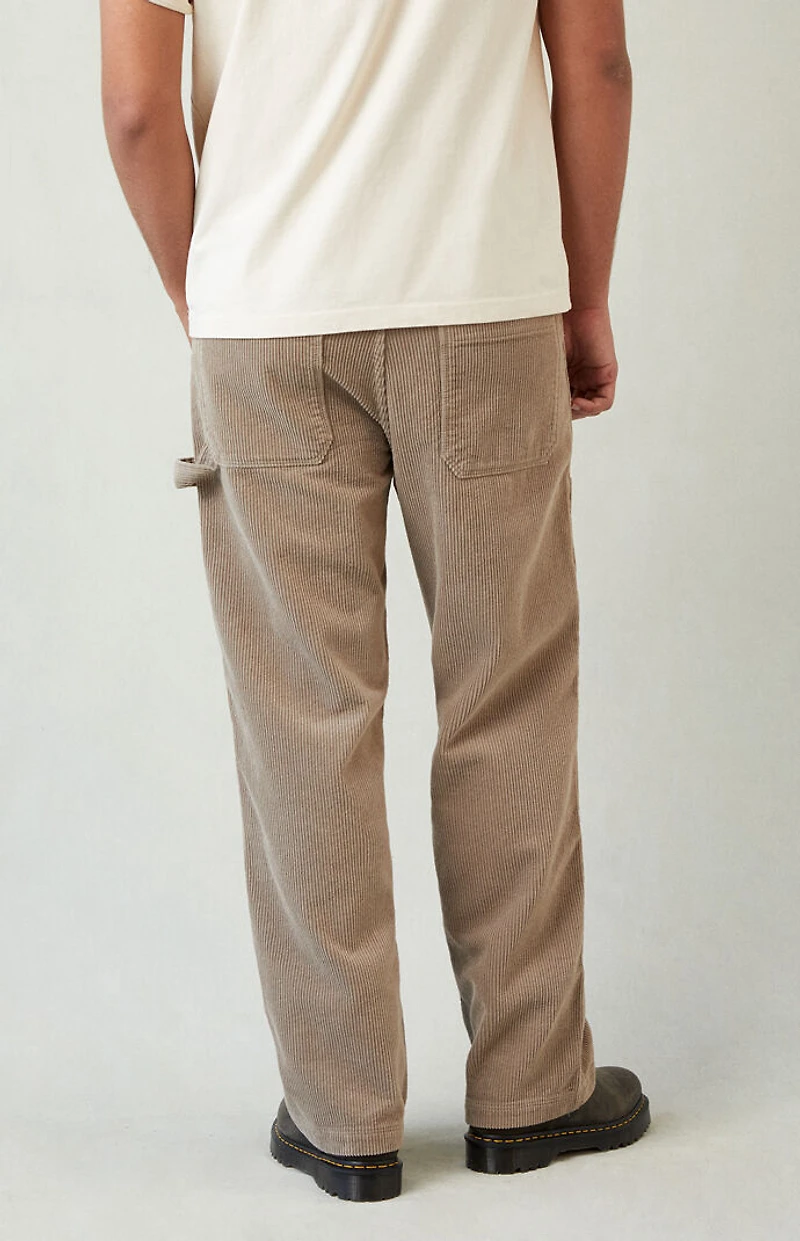 Pacsun Dylan Baggy Pants Corduroy Carpenter Tan