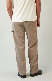 Pacsun Dylan Baggy Pants Corduroy Carpenter Tan