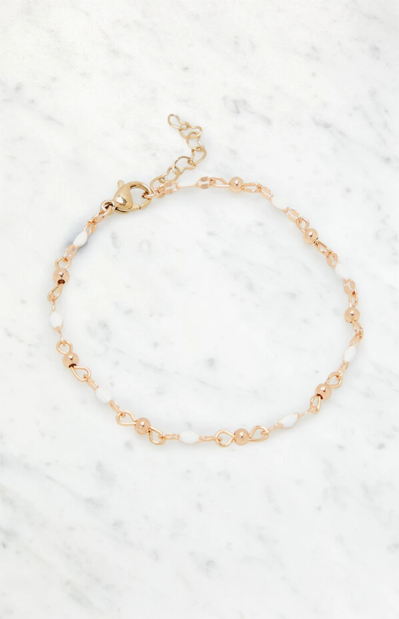 John Galt Gold Chain Bracelet