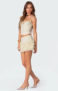 Edikted Maisie Lacey Cupped Corset