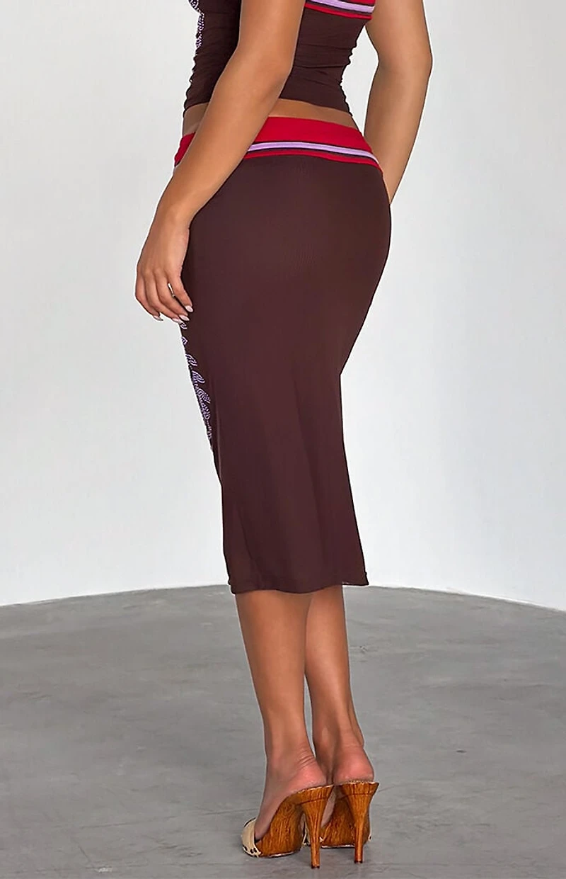 Tiger Mist Serah Midi Skirt