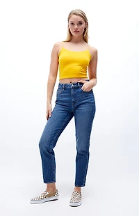 Pacsun Eco Dark Blue Mom Jeans
