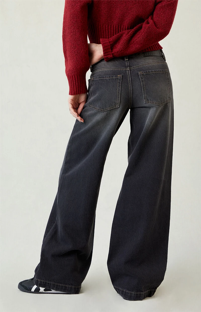 Pacsun Casey Low Rise Baggy Jeans Black