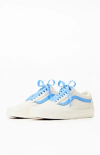 Vans Kids Blue & White Old Skool Shoes