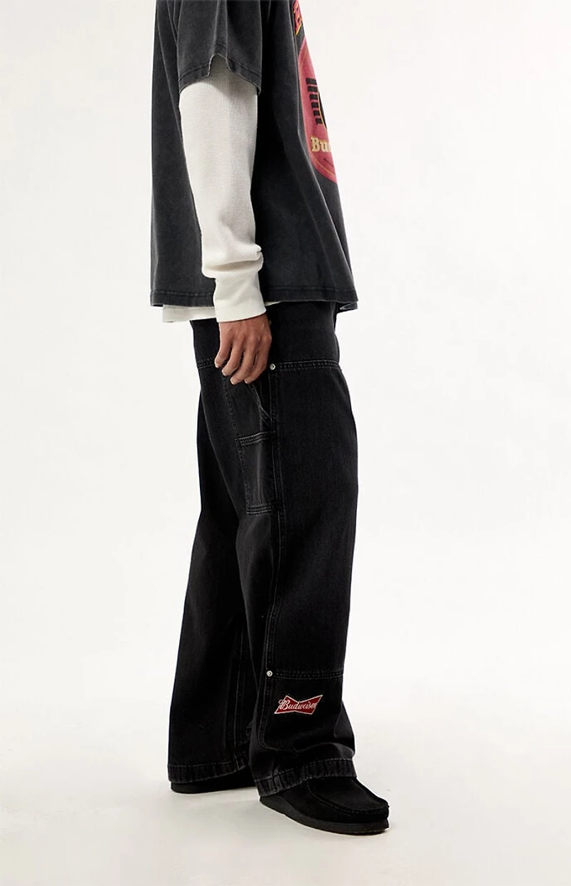 Budweiser by Pacsun Double Knee Carpenter Baggy Jeans