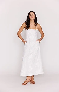 MINKPINK Alesia Lace Back Maxi Dress