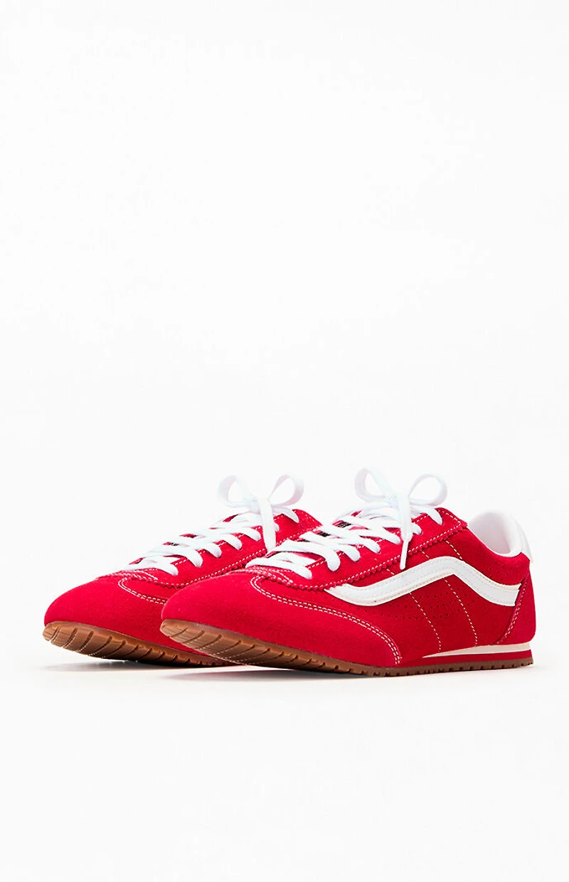 Vans Red Super Lo Pro Sneakers