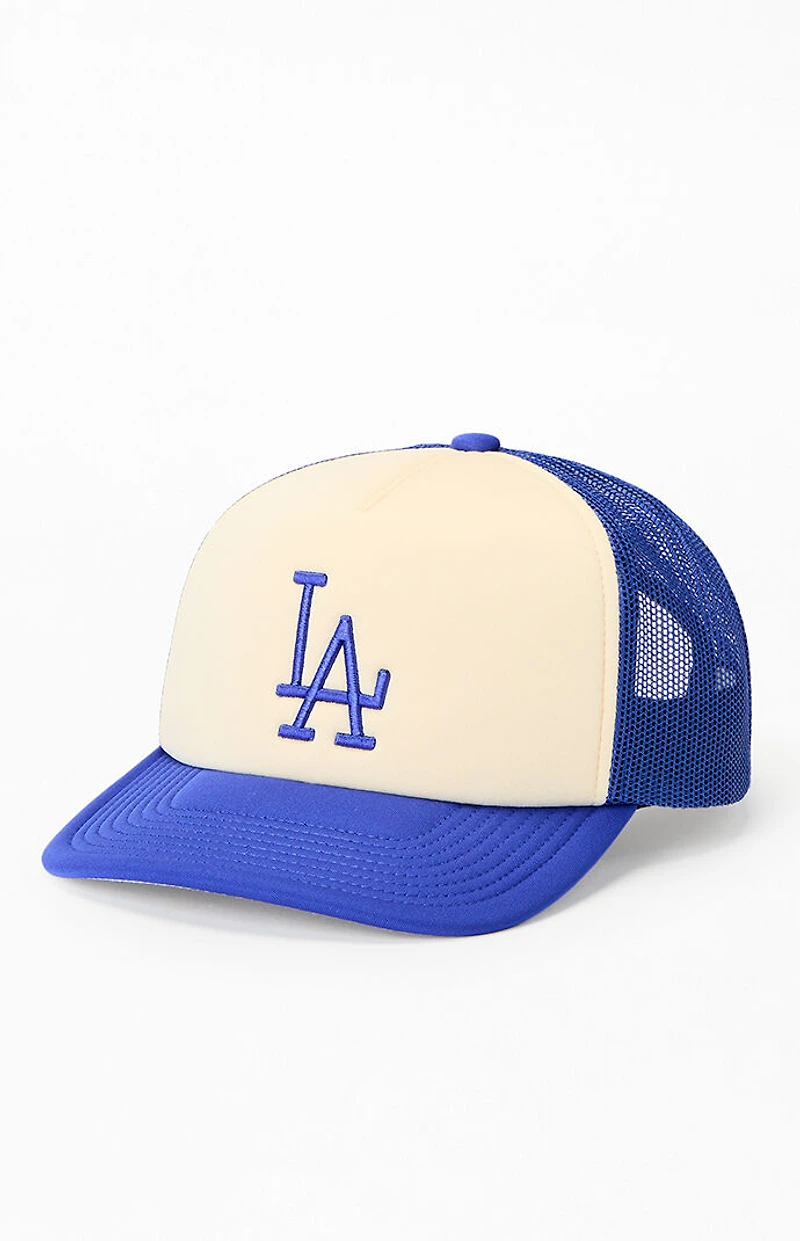 Mitchell & Ness LA Dodgers Vintage Block Trucker Hat