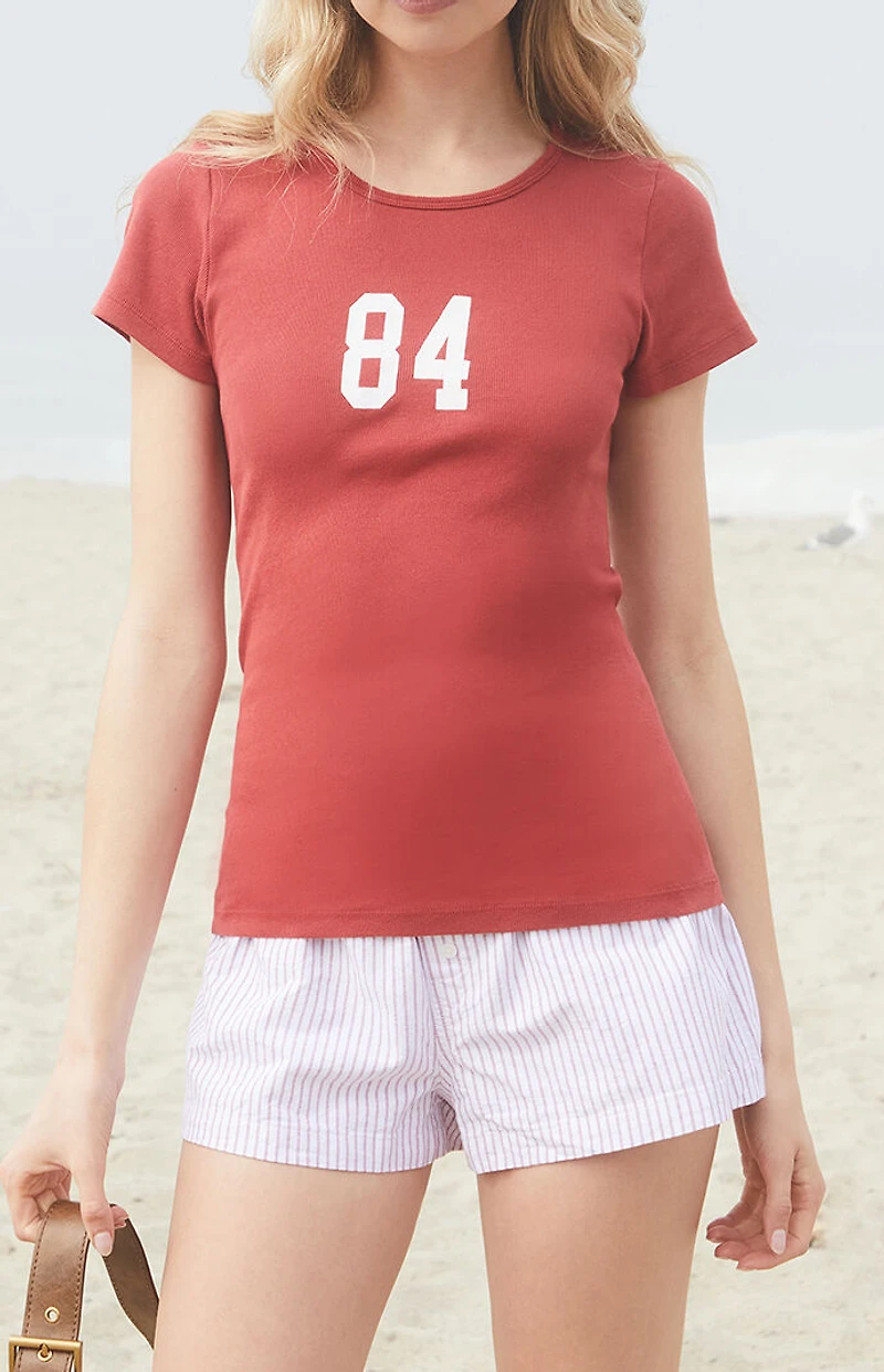 John Galt Red Hailie 84 T-Shirt