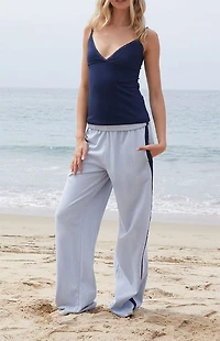 John Galt Anastasia Side Stripe Baggy Sweatpants