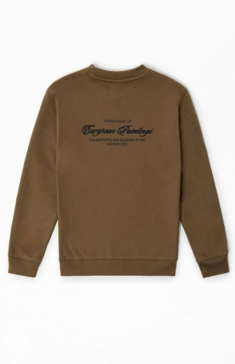 The Met x Pacsun Kids Curatorial Crew Neck Sweatshirt