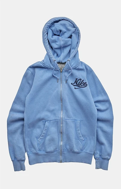 PS VINTAGE 2000s Light Blue Nike Full Zip Hoodie