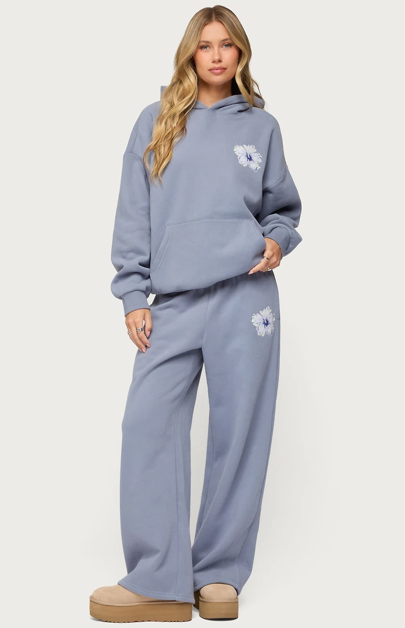 Edikted Tropical Bloom Sweatpants