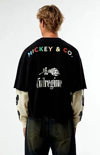 Civil x Mickey Mouse 2fer Long Sleeve T-Shirt