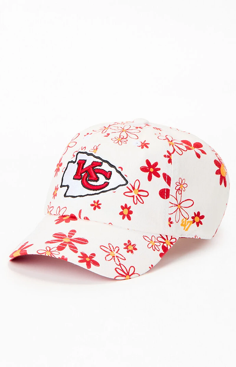 47 Brand Kids Kansas Chiefs Floral Dad Hat