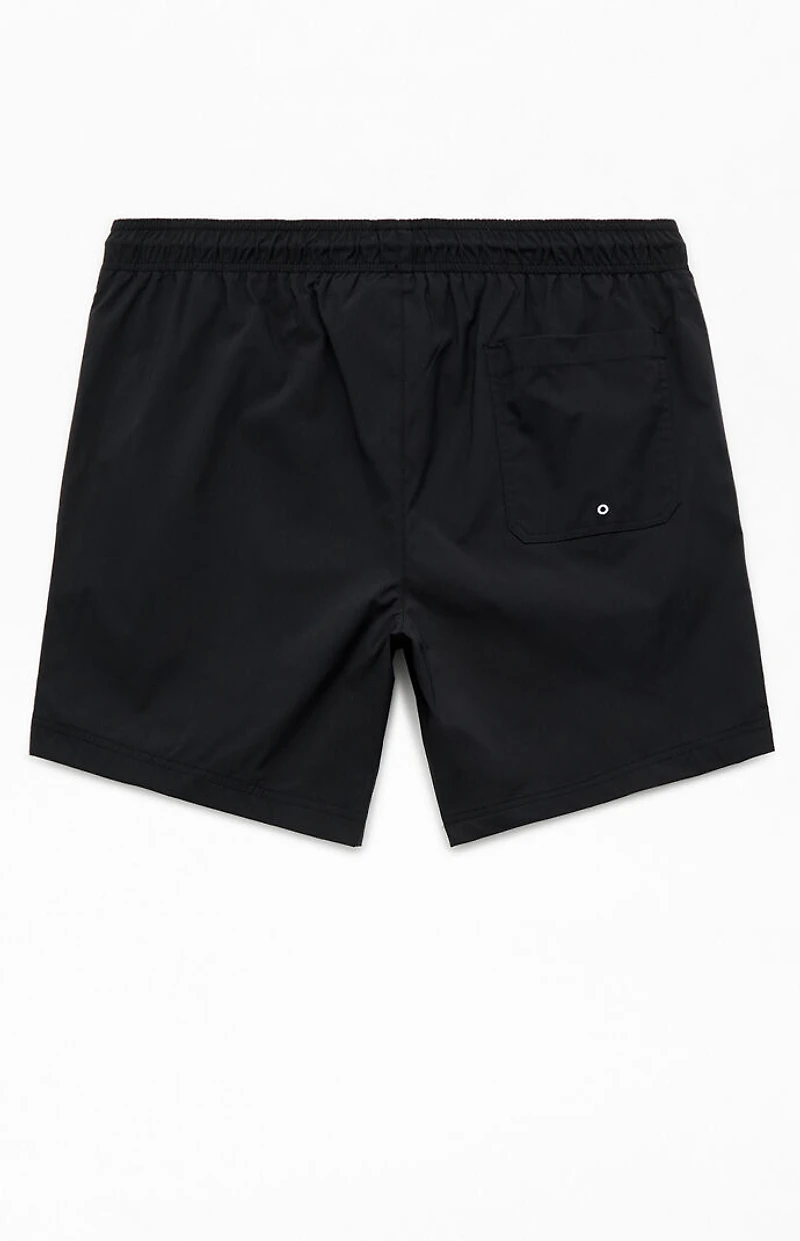 Coca Cola By PacSun Logo 6.5" Volley Swim Trunks