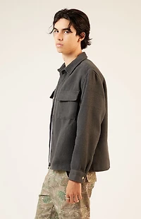 Pacsun Black Tweed Overshirt