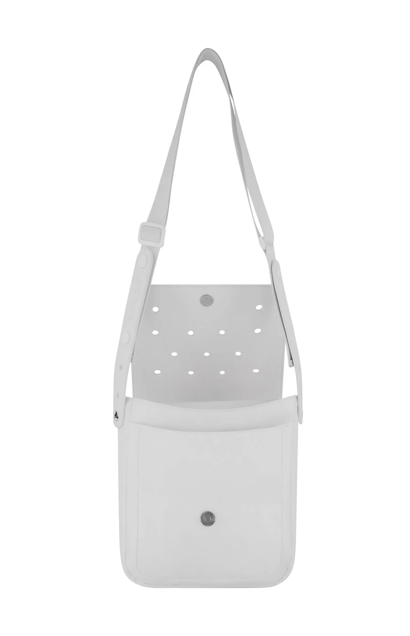 Crocs White Classic Crossbody Bag