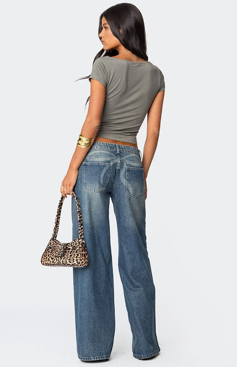 Edikted Javi Cowl Neck Top