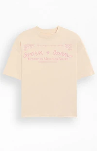 Pacsun Crown And Canvas Cropped Boxy T-Shirt