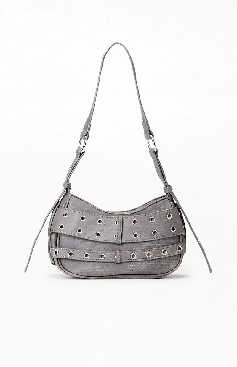 Pacsun Denim Grommet Shoulder Bag