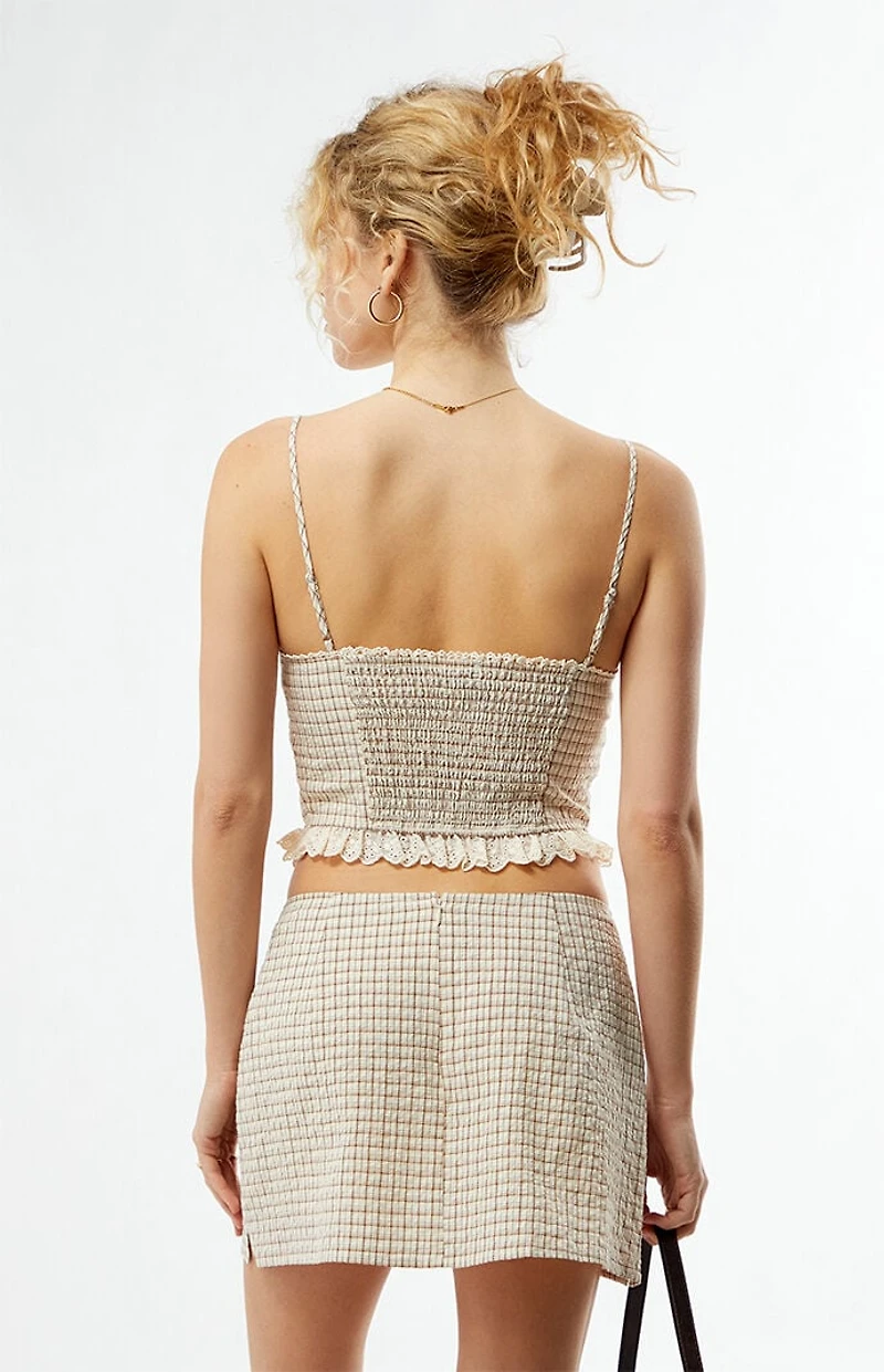 Your Favorite Plaid Mini Skort