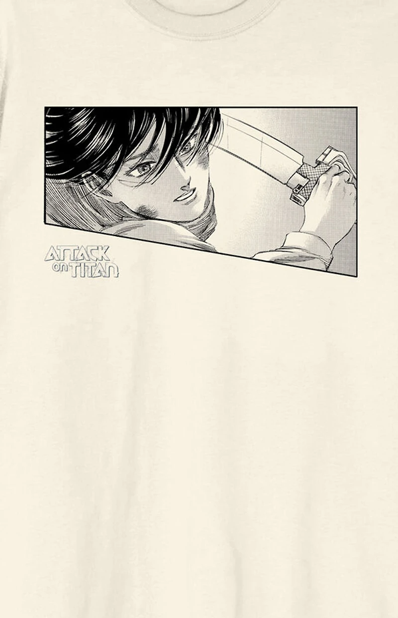 Attack on Titan Mikasa Swinging a Sword T-Shirt