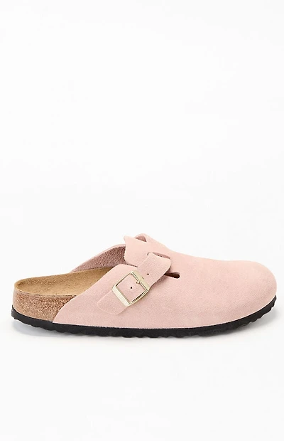 Birkenstock Women's Boston Soft Footbed Clogs Light Rose