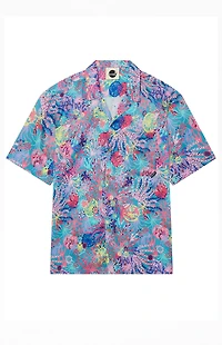 Boardies Coral Camp Shirt